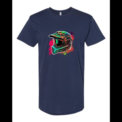 BELLA CANVAS MEN'S LONG BODY URBAN TEE 3006 Motocross Helmet